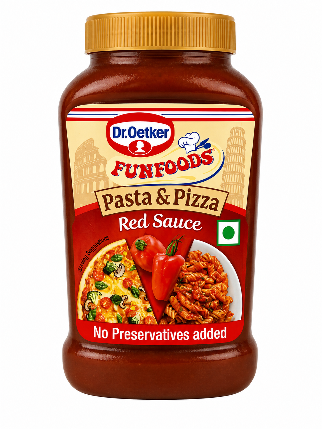 Dr.Oetker pasta-Pizza Red Sauce 250g